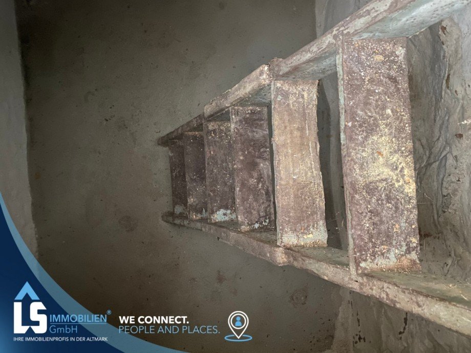 Treppe in den Kellerraum Haus Walkendorf