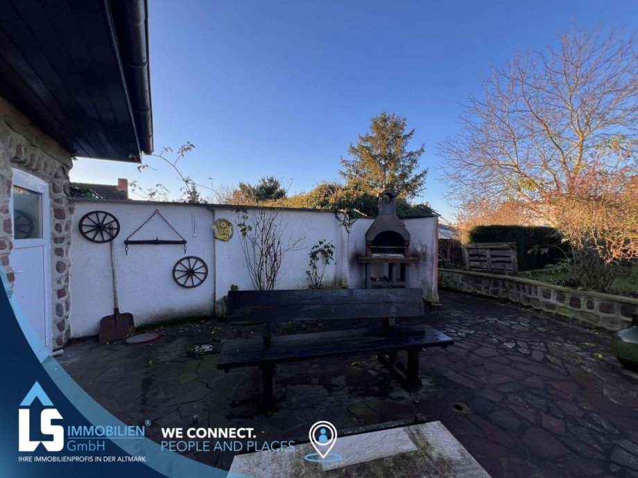Terrasse Doppelhaush�lfte Osterburg (Altmark)