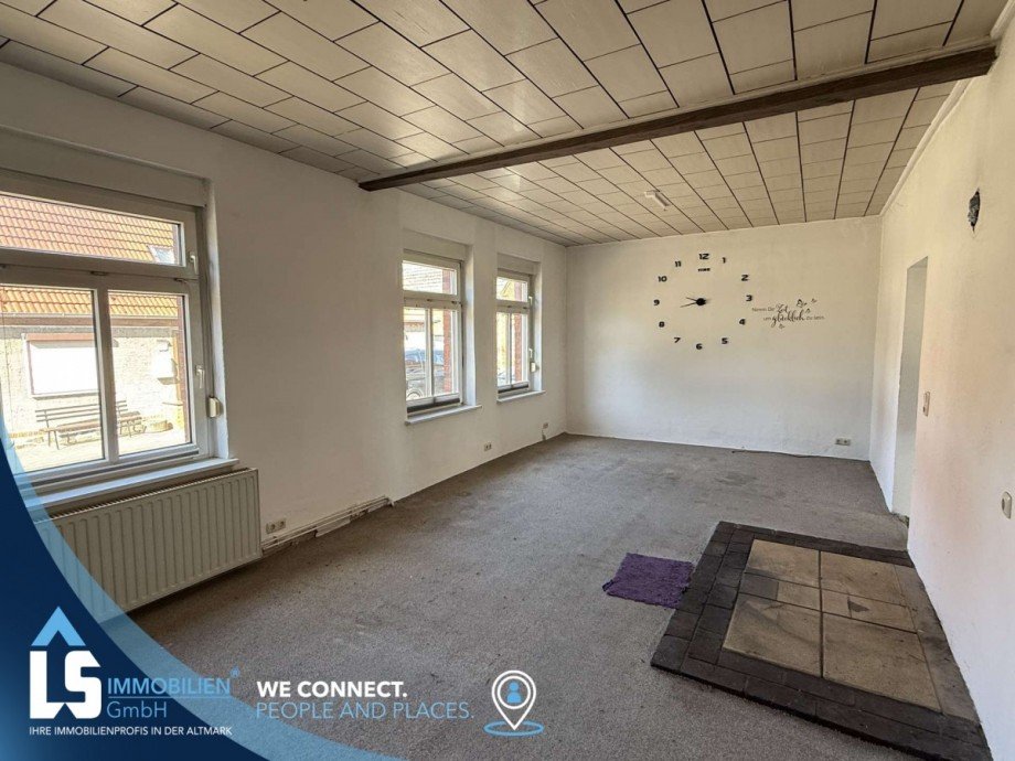 Wohnzimmer Einfamilienhaus Tangerm�nde