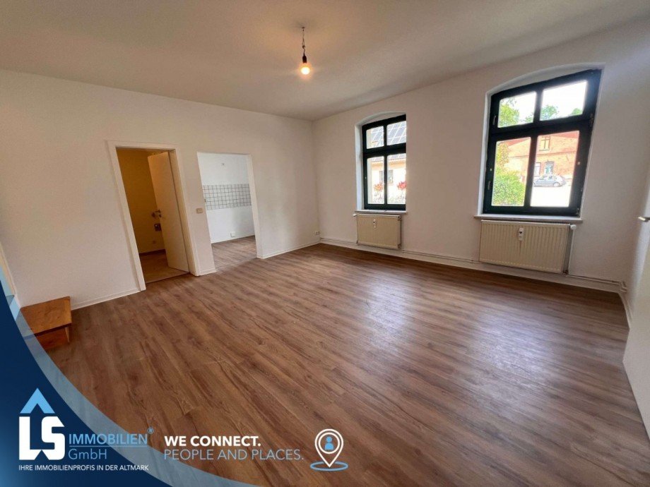 Wohnzimmer Wohnung H�selitz