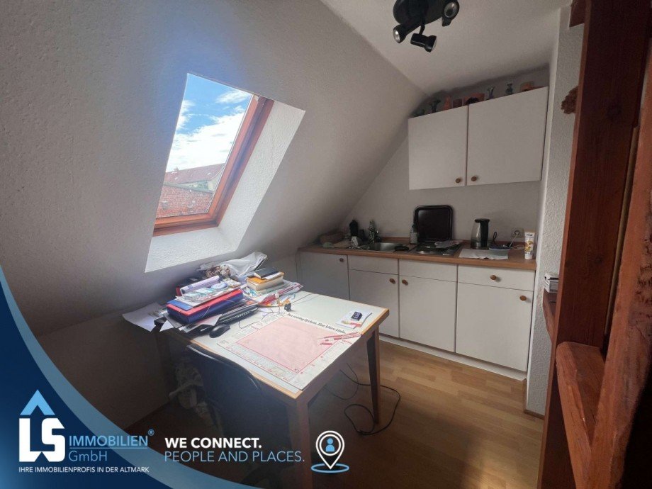 Kochen im 1. OG Wohn- / Gesch�ftshaus Wittstock/Dosse