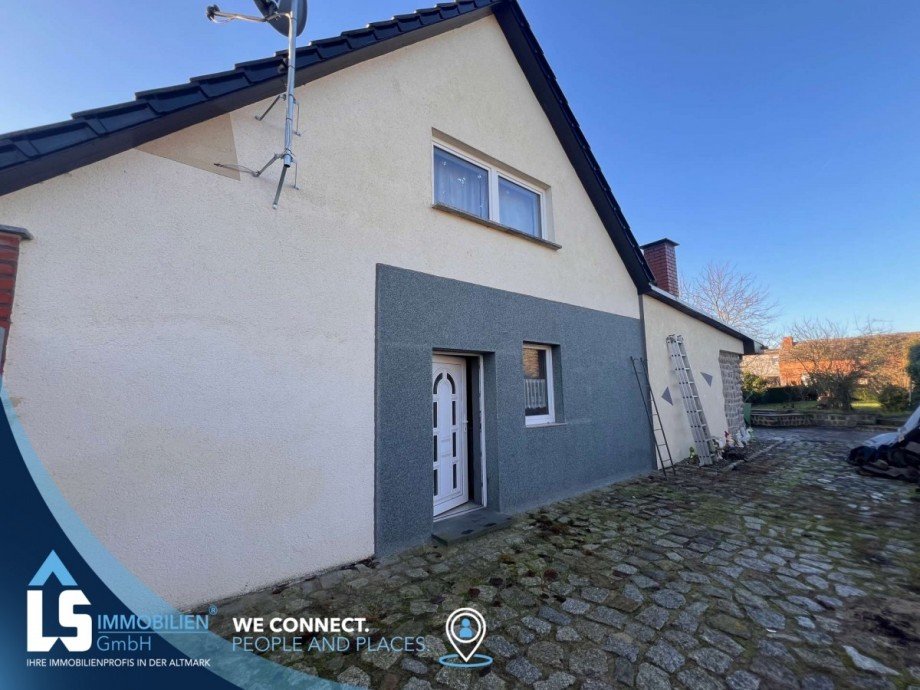 Hausansicht Doppelhaush�lfte Osterburg (Altmark)