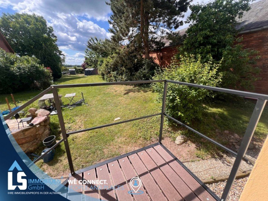 Garten Wohnung H�selitz