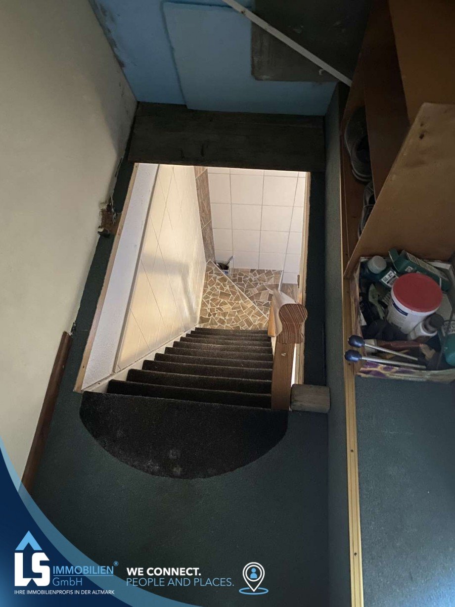 Treppe Wohnung 1 Haus Walkendorf