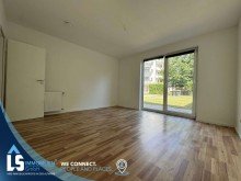 Wohnzimmer gem�tliche Zweiraumwohnung mit Terrasse im Erdgeschoss