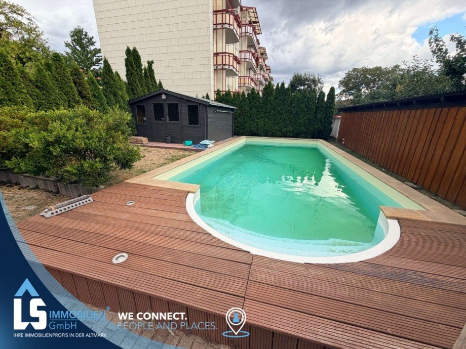 Pool Erdgeschosswohnung Tangerm�nde