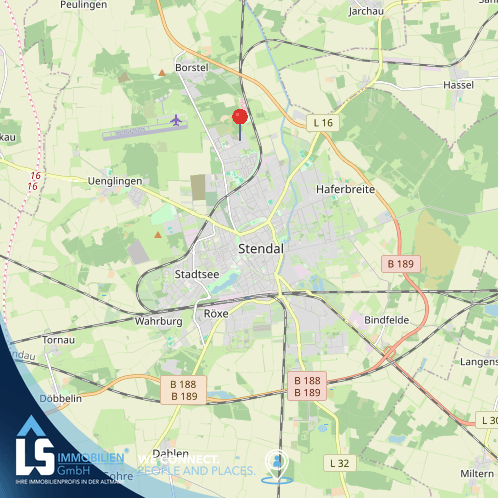 Lage B�rofl�che Stendal