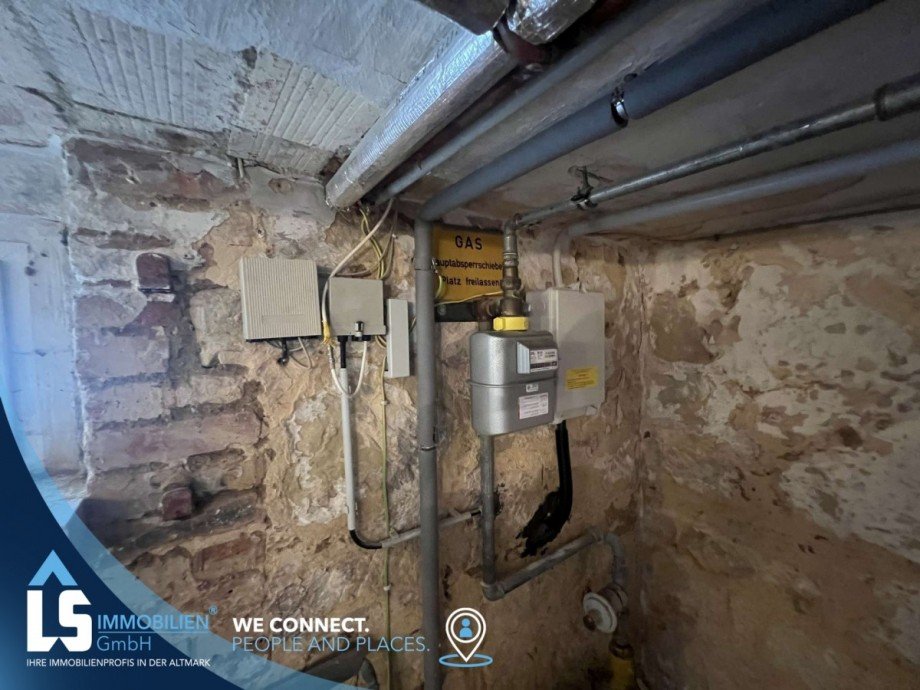 Gasanschluss Doppelhaush�lfte Quedlinburg