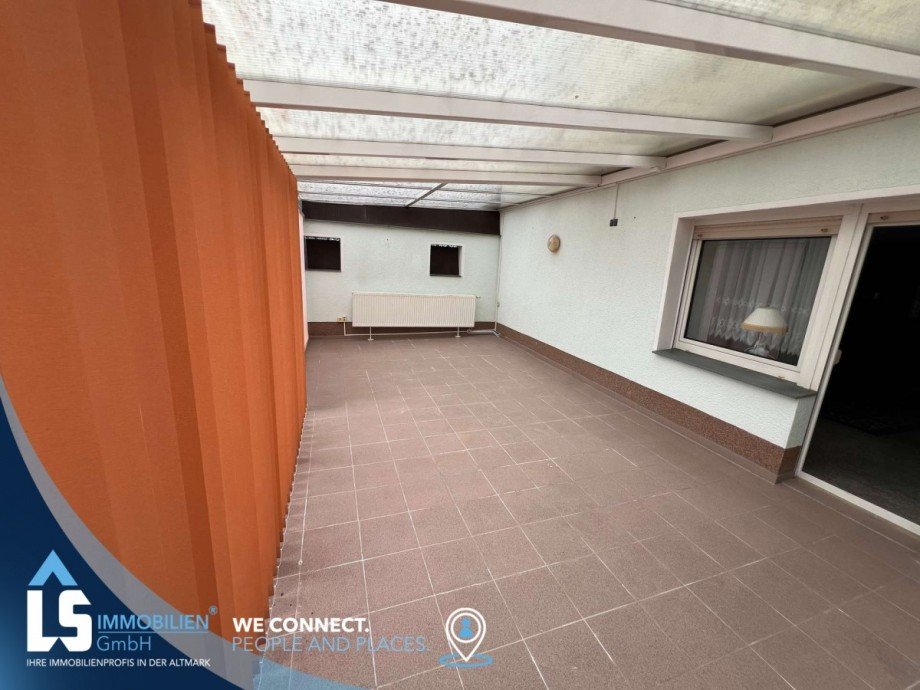 gro�er Wintergarten Einfamilienhaus Gro� Santersleben