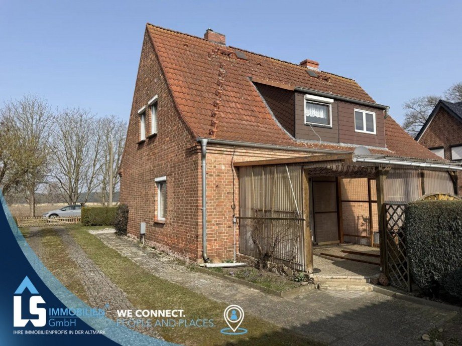 Au�enansicht Doppelhaush�lfte D�mitz OT Heidhof