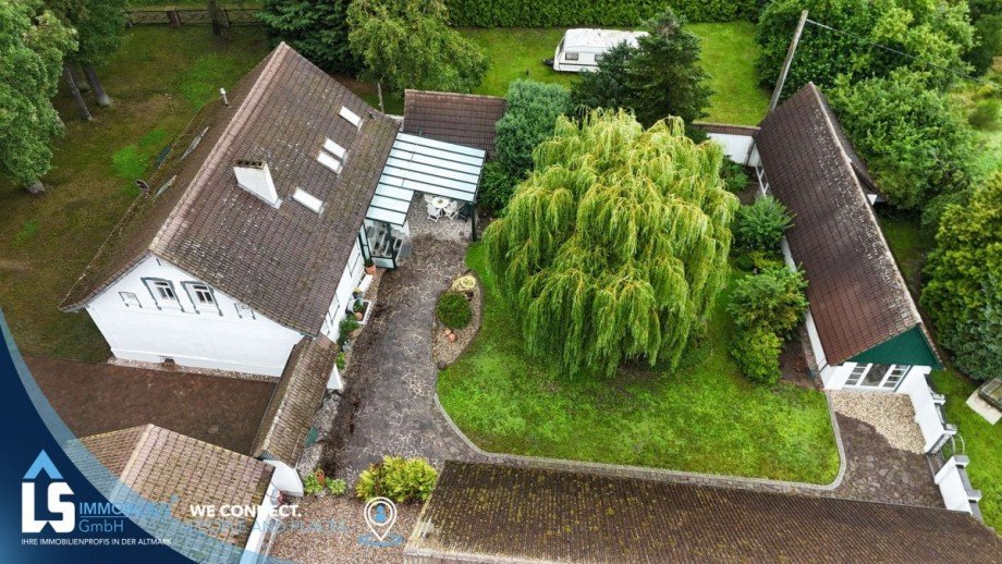 Luftaufnahme Einfamilienhaus Gardelegen