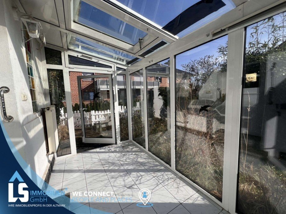 Wintergarten Doppelhaush�lfte Perleberg