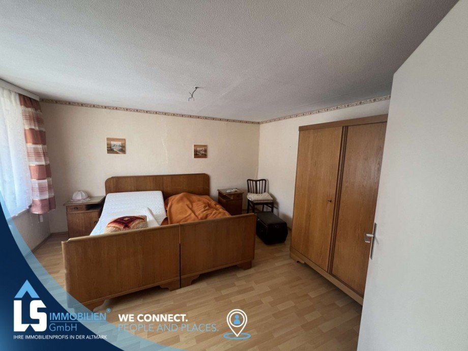 Schlafzimmer 1 Einfamilienhaus Heudeber