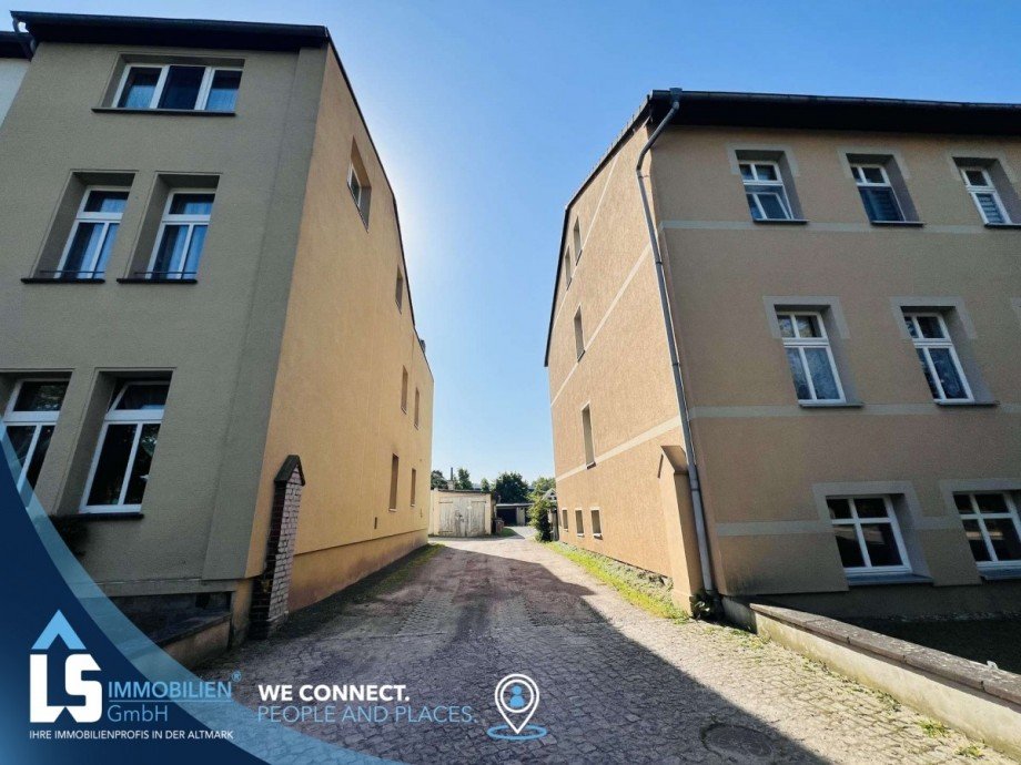Auffahrt Etagenwohnung Osterburg (Altmark)