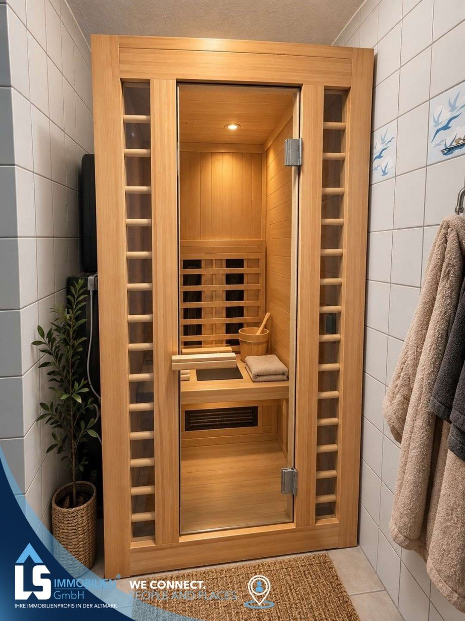 Sauna im Keller Doppelhaush�lfte Stendal