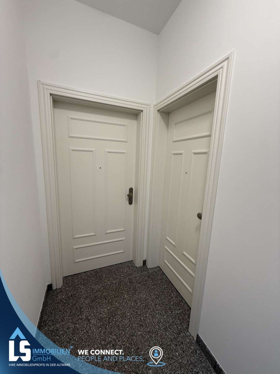 Eingang zur Wohnung Maisonettewohnung Stendal