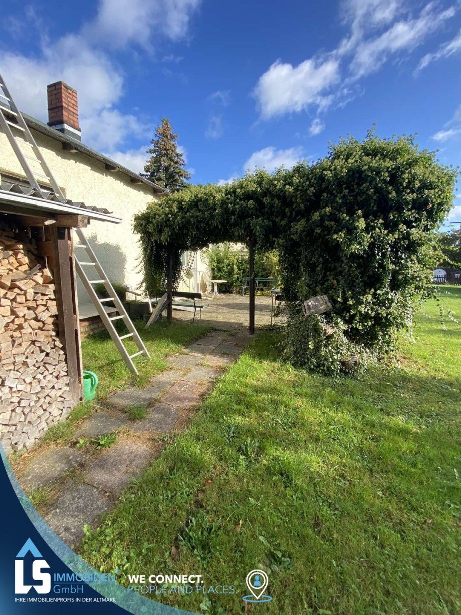 Ansicht Garten Einfamilienhaus B�tzow