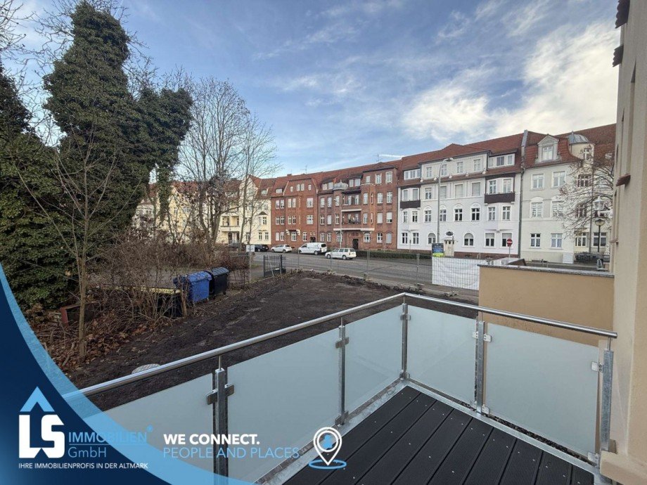 Balkon Maisonettewohnung Stendal