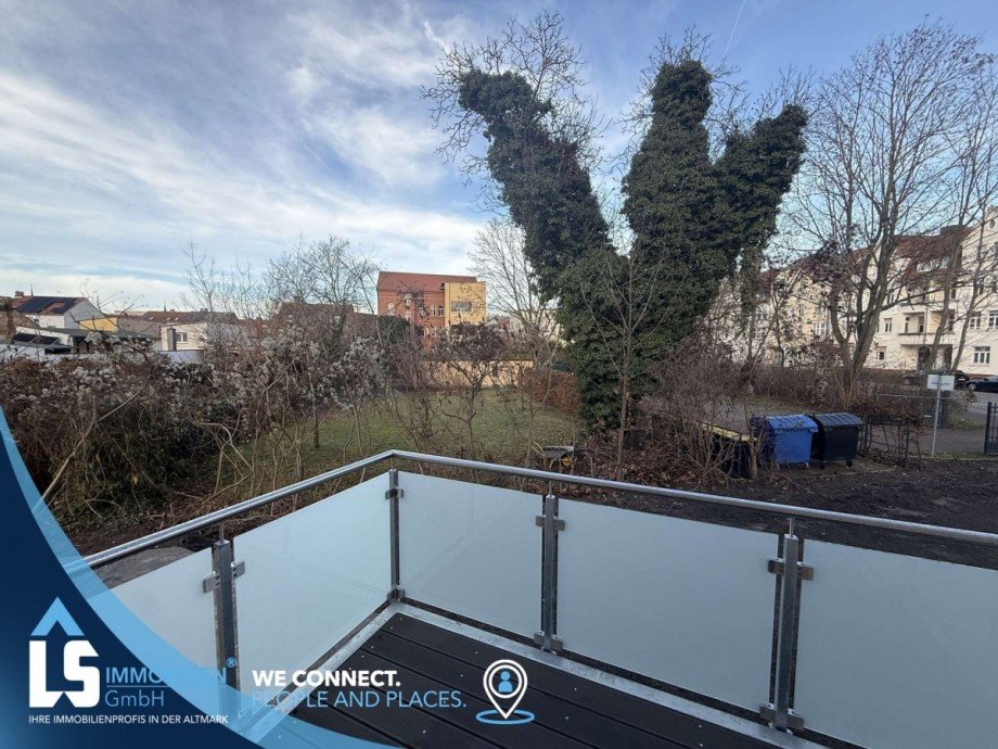 Balkon Maisonettewohnung Stendal