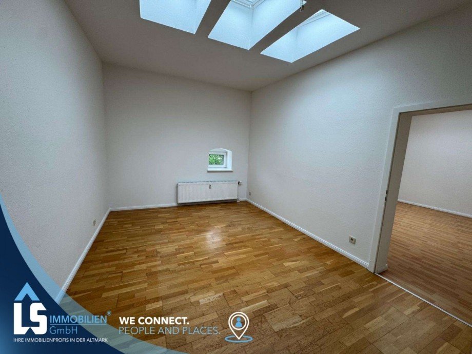 Esszimmer Dachgeschosswohnung Magdeburg