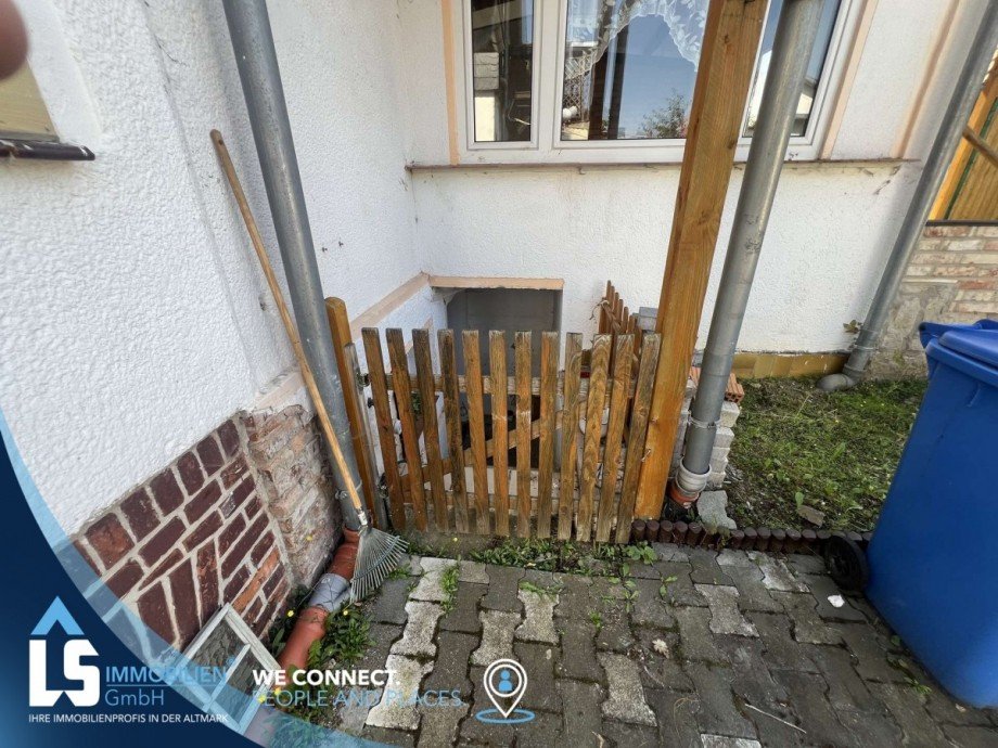 Kellereingang au�en Doppelhaush�lfte Quedlinburg