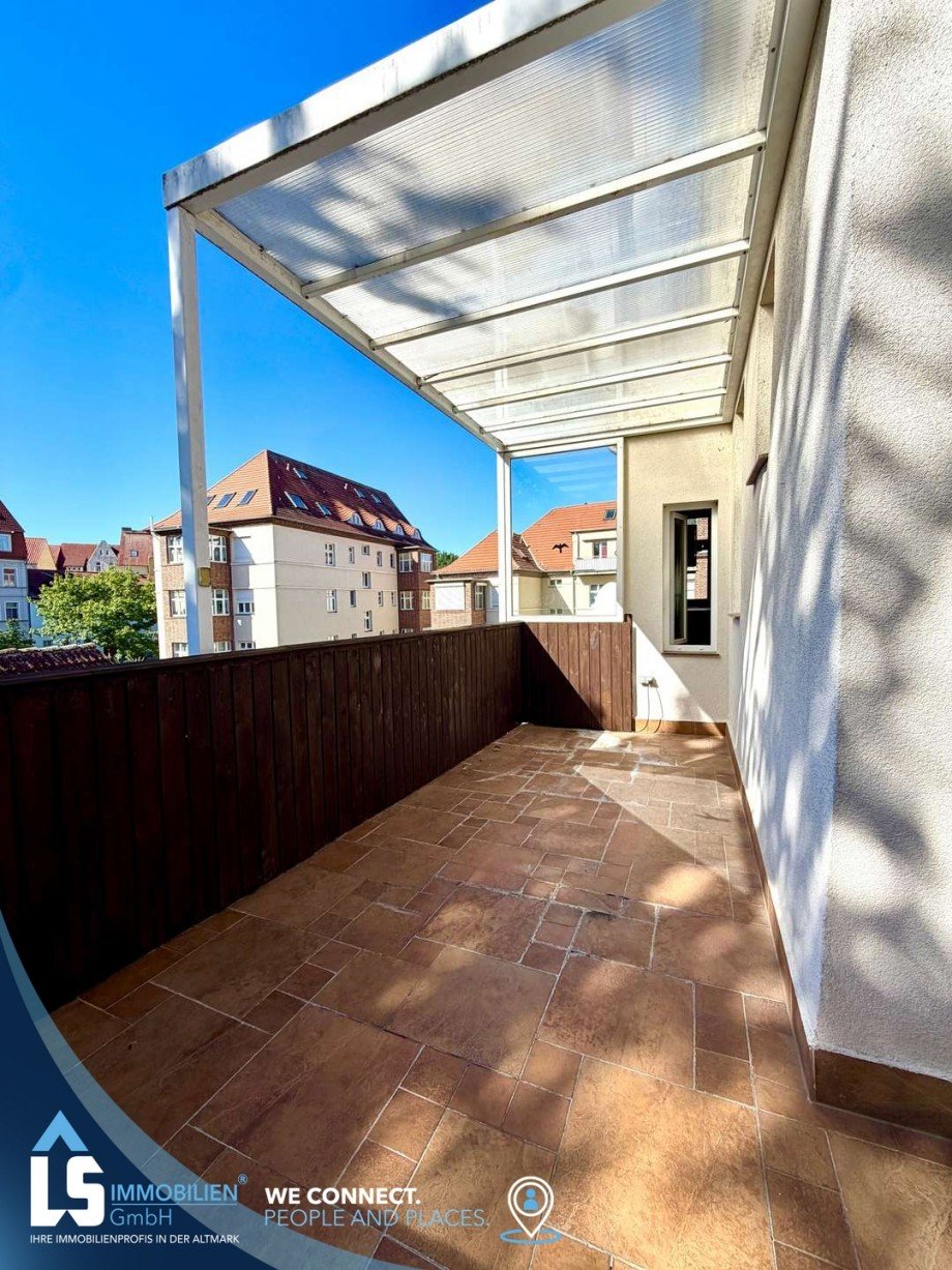 Balkon Etagenwohnung Stendal