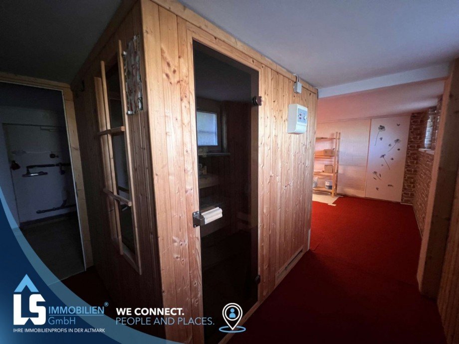 Sauna mit Ruheraum Wohn- / Gesch�ftshaus Wusterhausen/Dosse