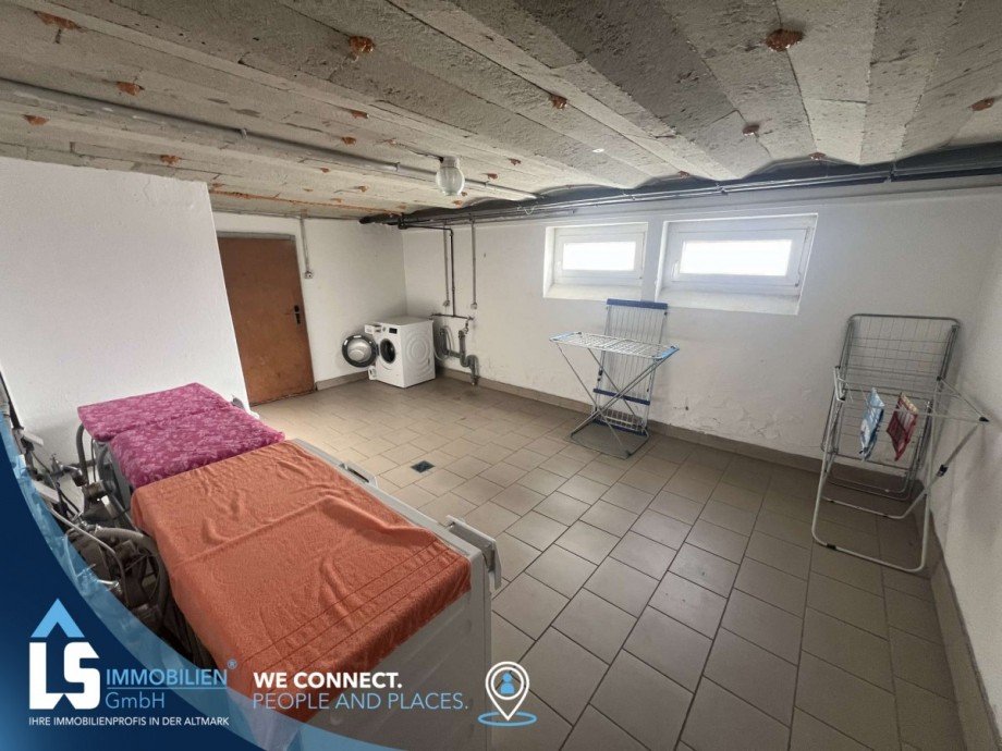 Stellplatz f�r Waschmaschine Erdgeschosswohnung Gardelegen