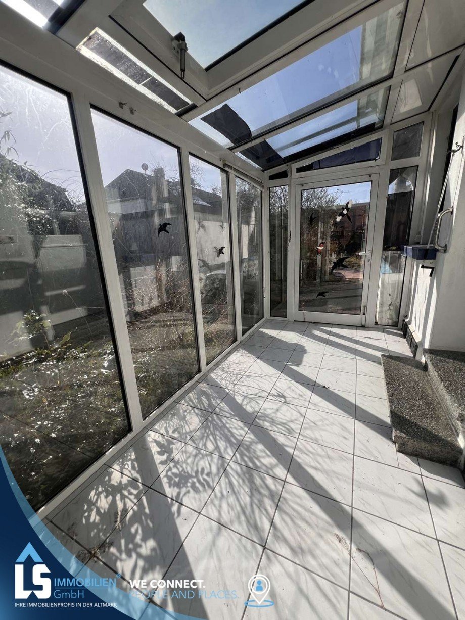 Wintergarten Doppelhaush�lfte Perleberg