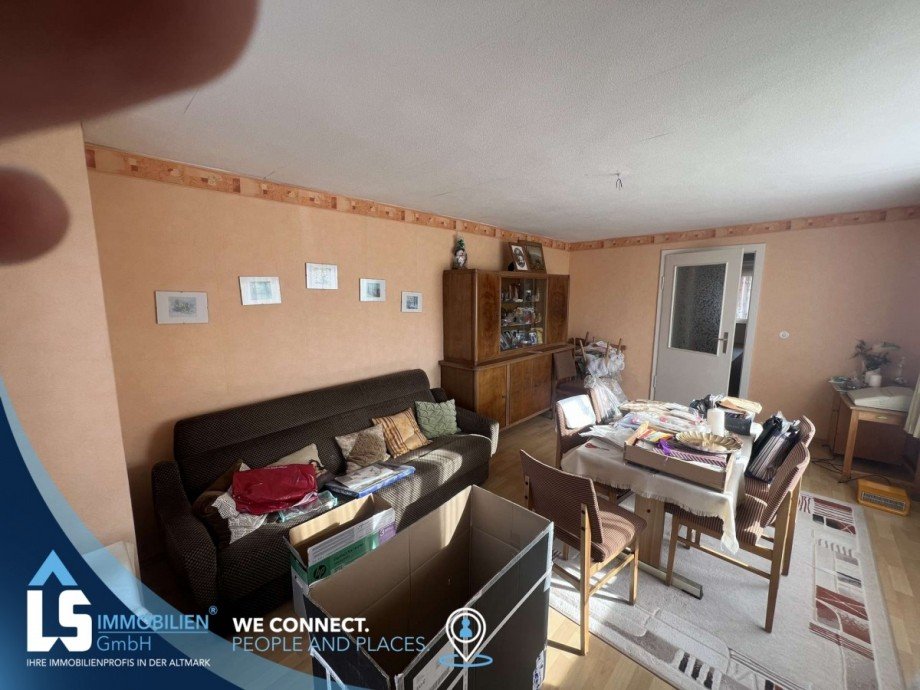 Wohnzimmer OG 1 Einfamilienhaus Heudeber