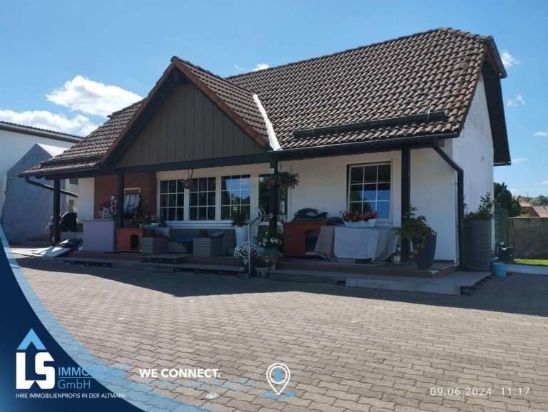 Hausansicht Stendal Haus altersgerechtes Haus in Vinzelberg zu verkaufen