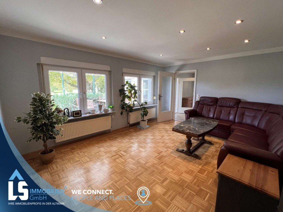 Wohnzimmer Bungalow Eichstedt (Altmark)