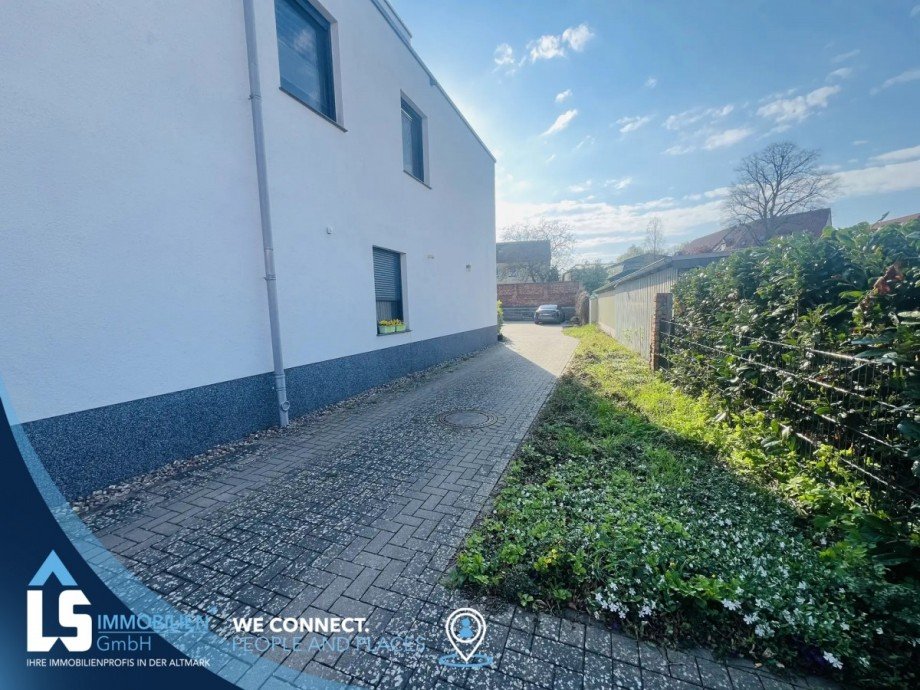 Auffahrt Etagenwohnung Perleberg