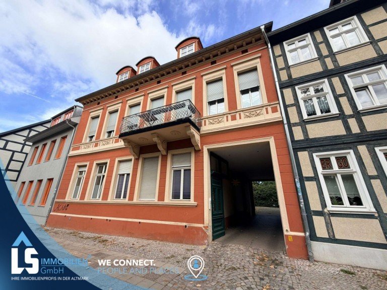 Hausansicht Stendal Erdgeschosswohnung Zentrale Lage, mit Einbauk�che!