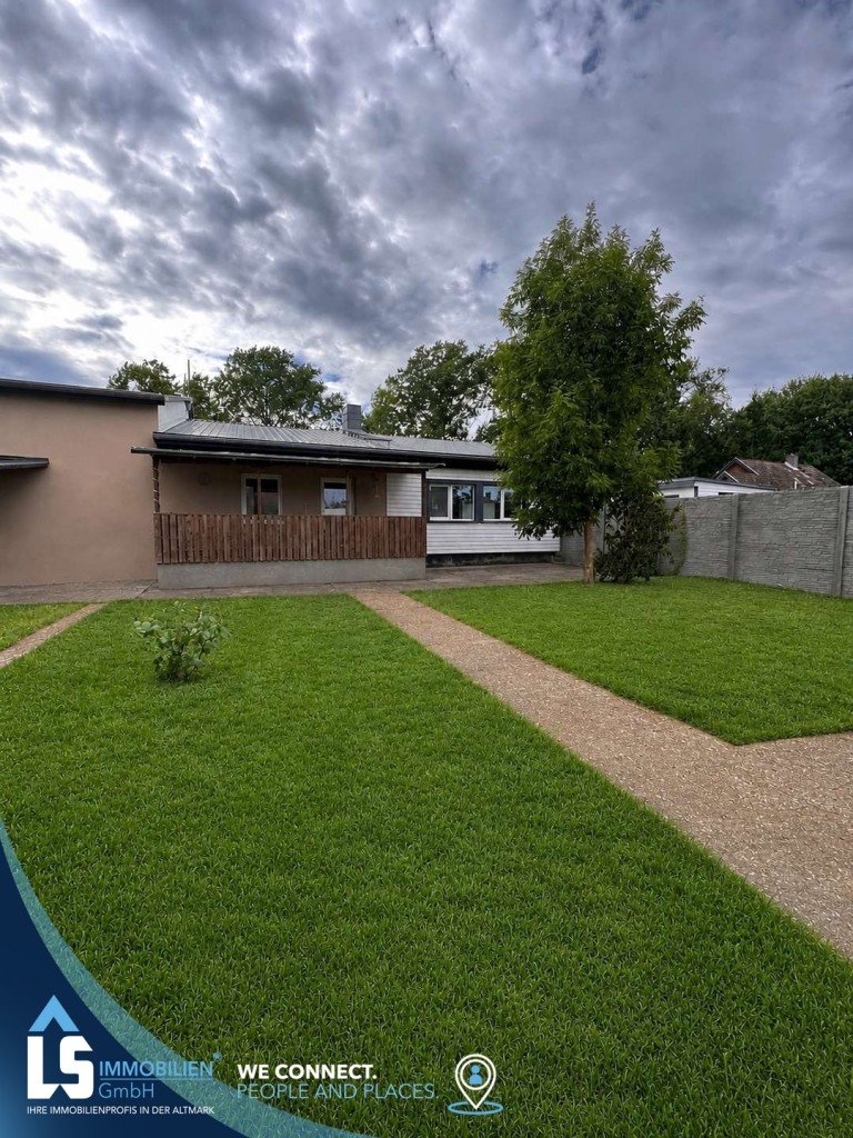 Ansicht B�lsdorf Haus Reihenendhaus mit Grundst�ck nahe Tangerm�nde zu vermieten