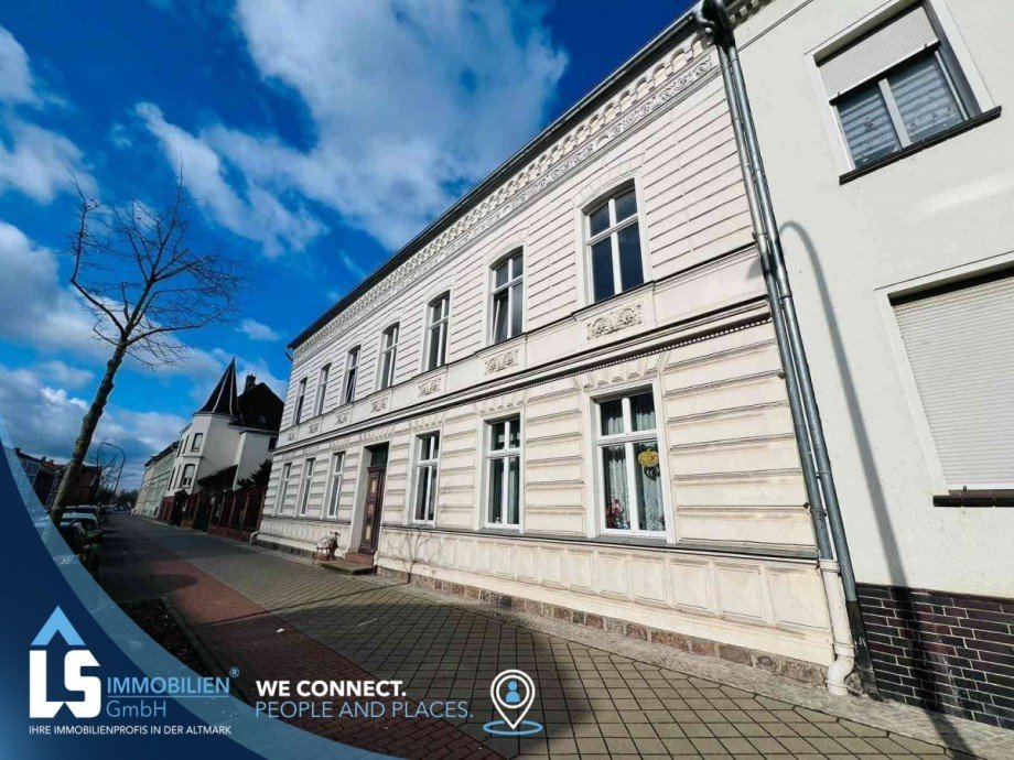 Hausansicht Dachgeschosswohnung Stendal