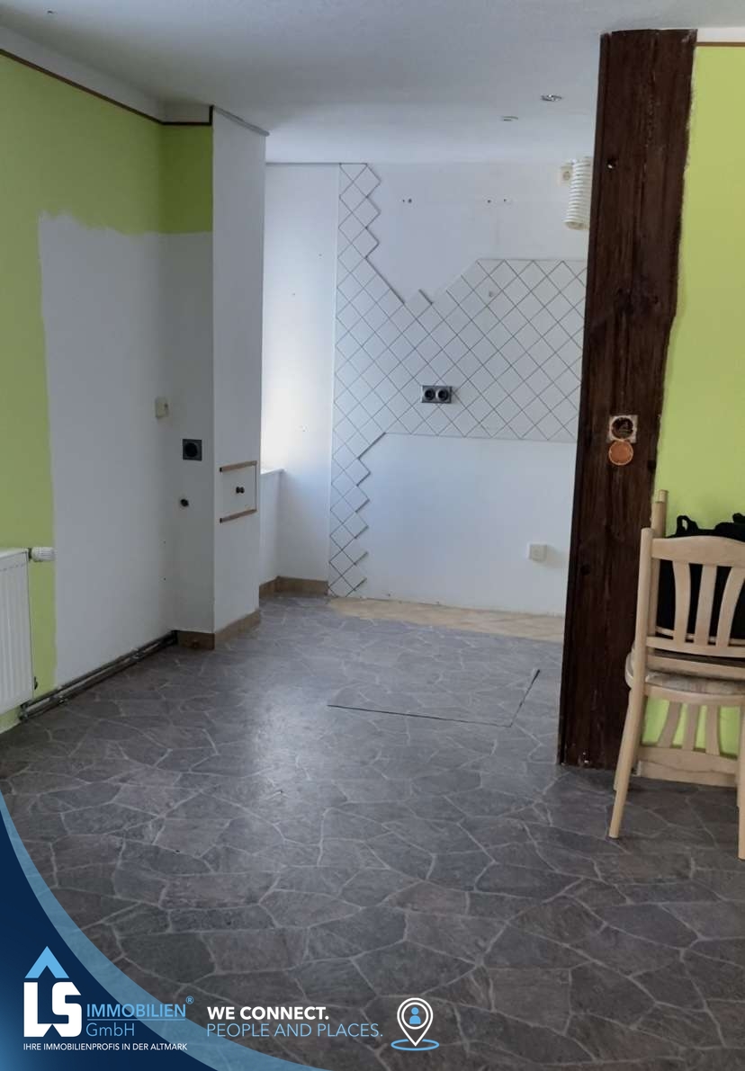 Wohnung 3/ K�che und Esszimmer Haus Walkendorf