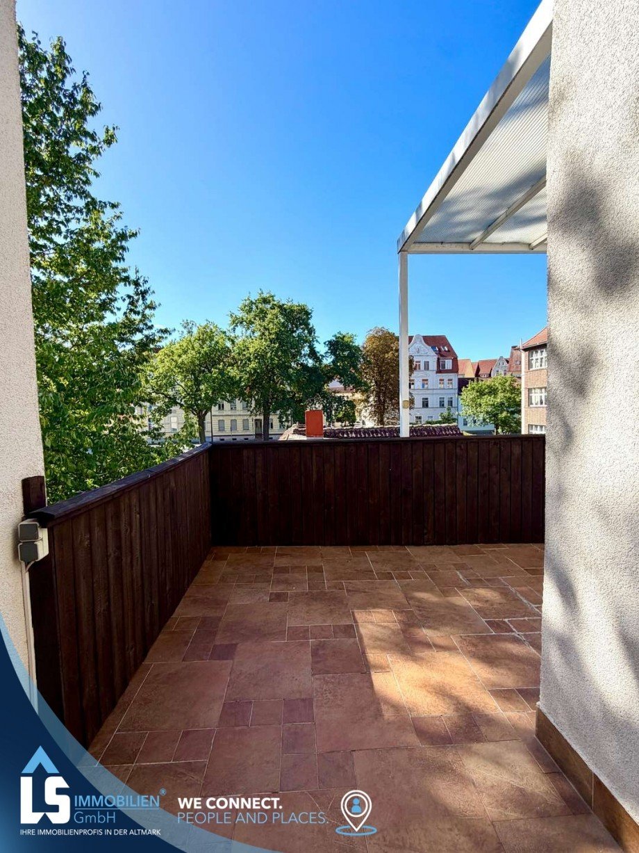 Balkon Etagenwohnung Stendal