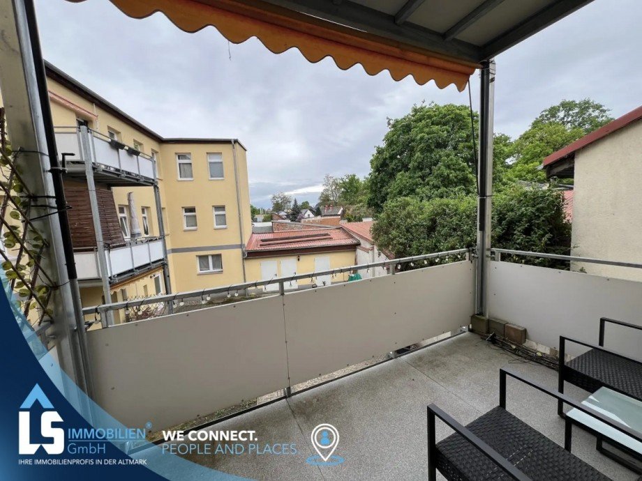 Balkon Etagenwohnung Osterburg