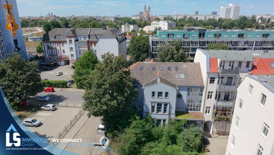 Au�enansicht Wohn- / Gesch�ftshaus Magdeburg