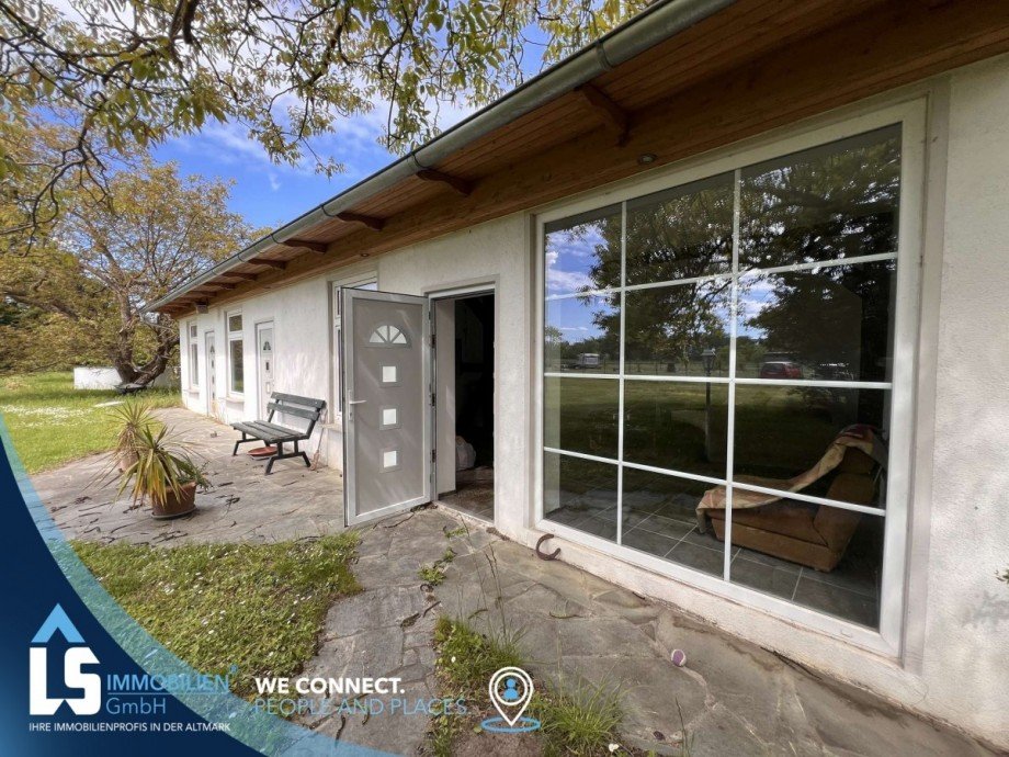 Zugang G�stezimmer Bungalow Eichstedt (Altmark)