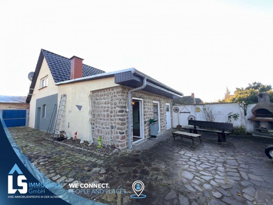 Terrasse Doppelhaush�lfte Osterburg (Altmark)