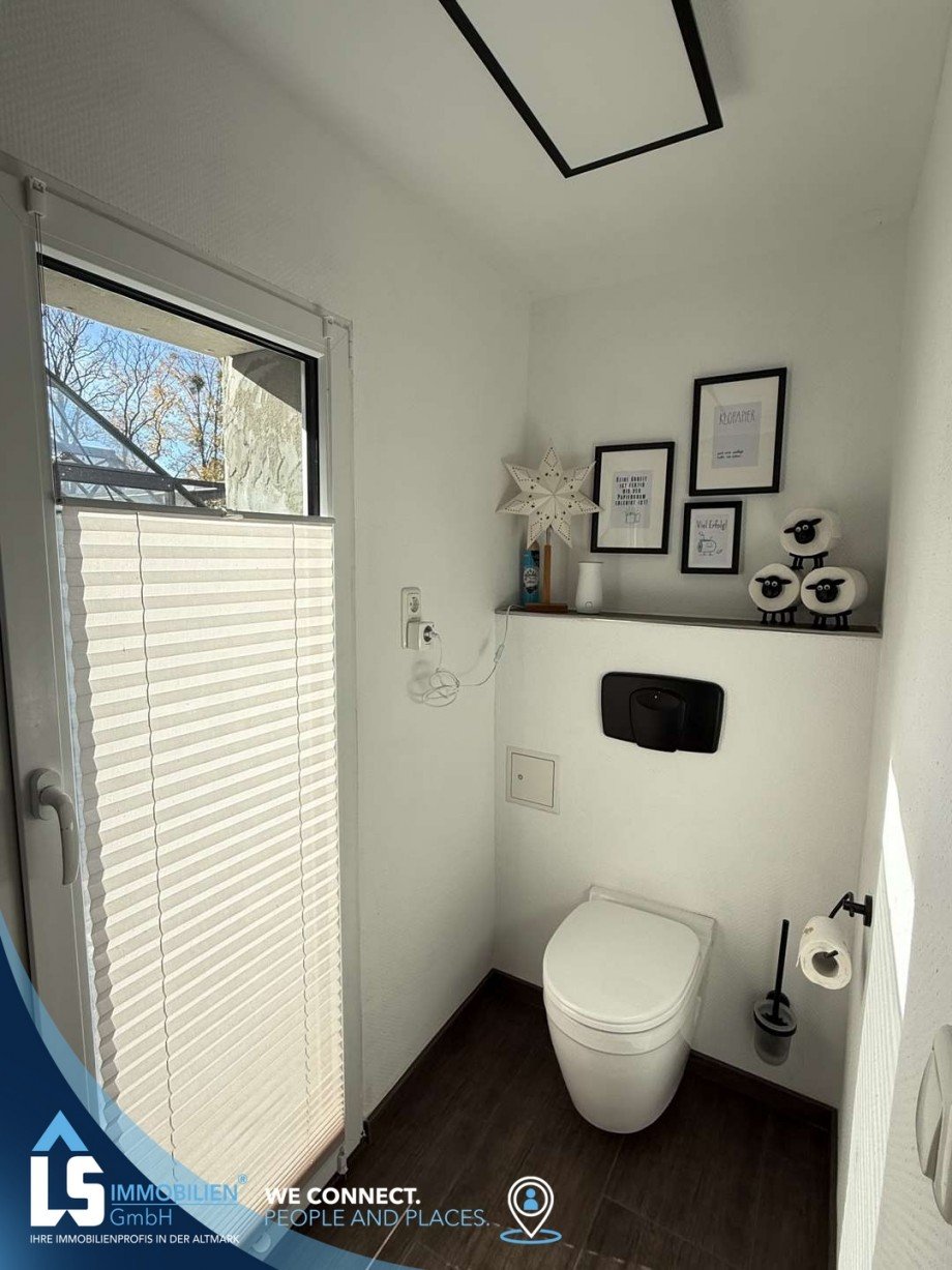 WC am Elternschlafzimmer Einfamilienhaus Biesenthal