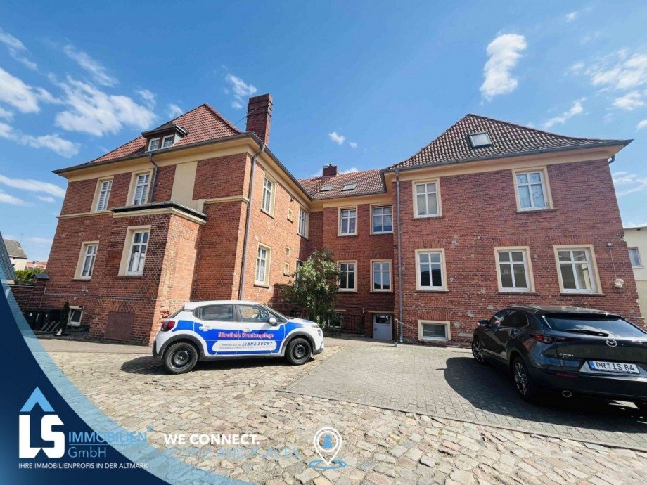 Hausansicht Erdgeschosswohnung Wittenberge