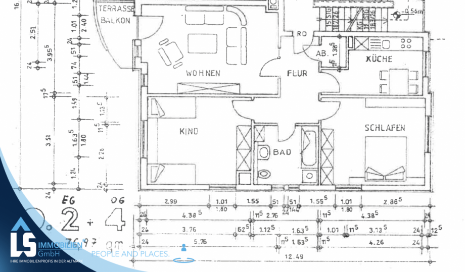 Grundriss Etagenwohnung Stendal