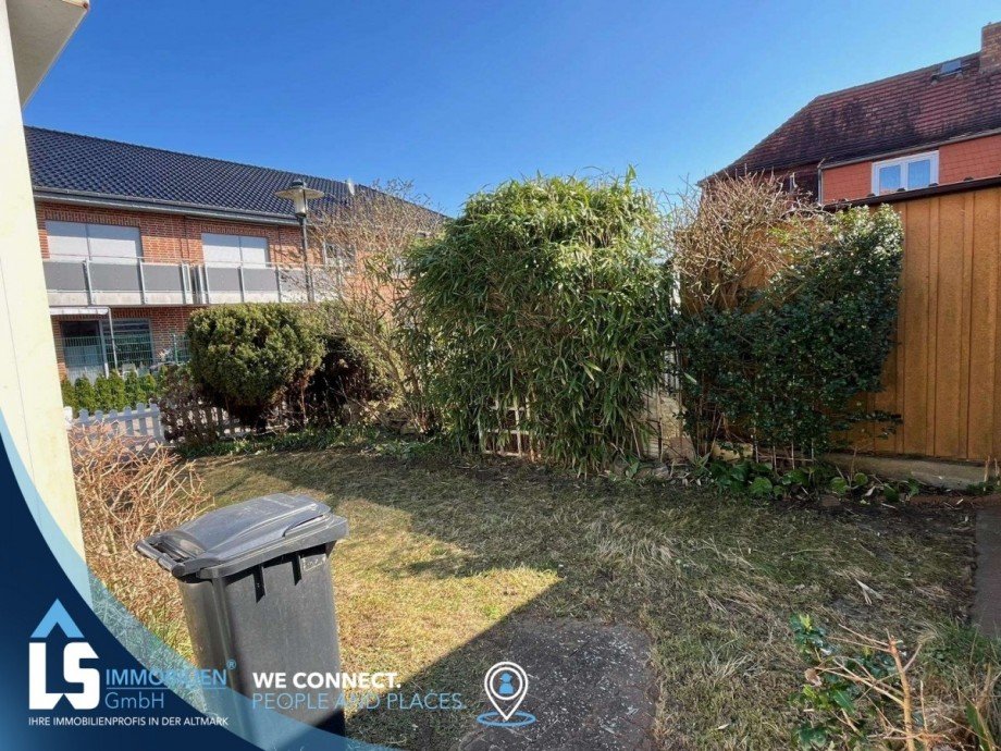 Au�enbereich Doppelhaush�lfte Perleberg