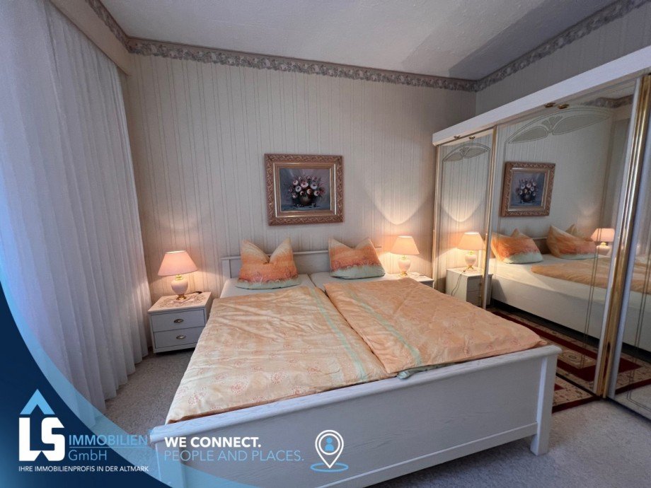 Schlafzimmer Reihenmittelhaus Tangerm�nde