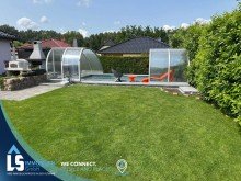 Pool mit �berdachung Exklusiver Bungalow mit Pool, Naturstein & Premium-Ausstattung in Stendal-Galgenberg