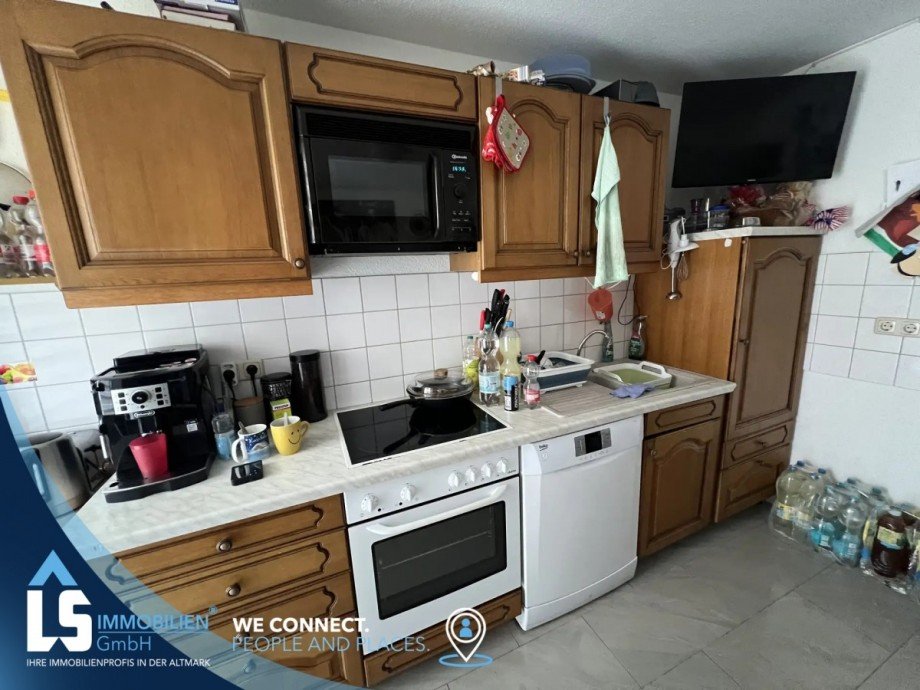 Einbauk�che Etagenwohnung Osterburg