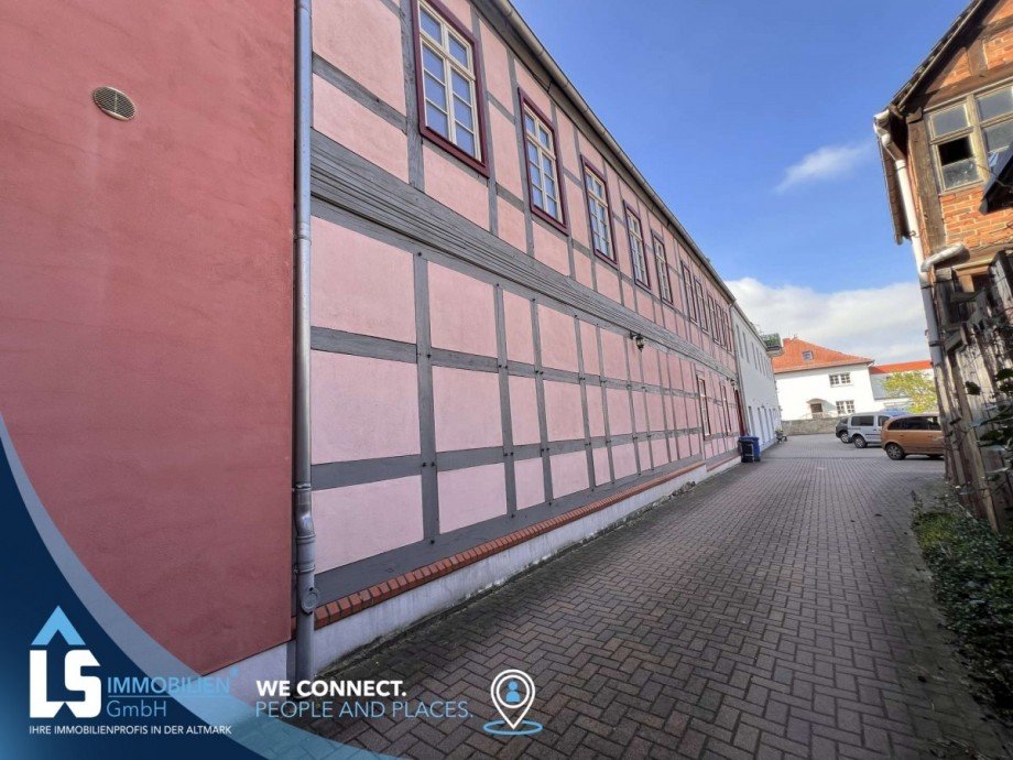 Innenhof Wohn- / Gesch�ftshaus Osterburg (Altmark)